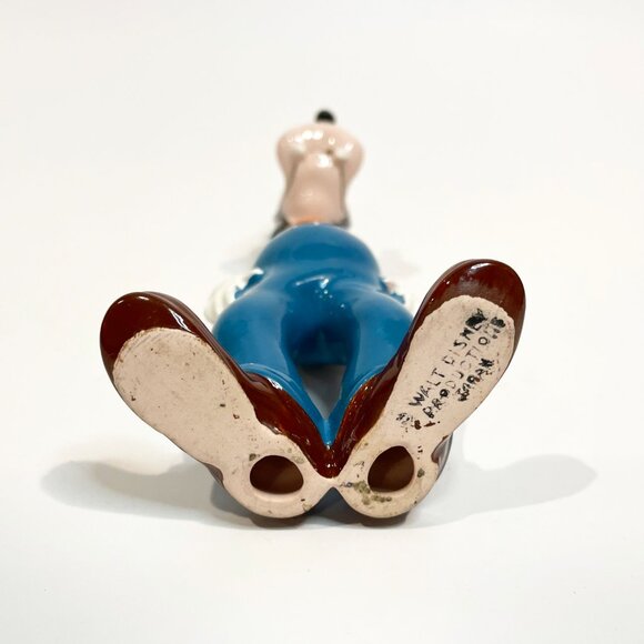 Walt Disney Productions Goofy 6” Porcelain Figurine Japan Vintage - Picture 6 of 7